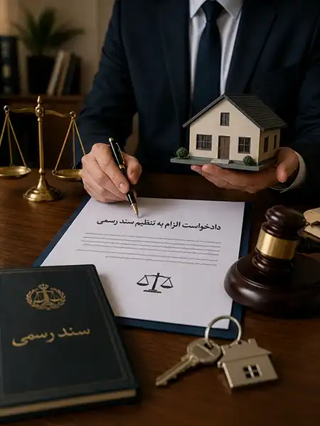 بهترین وکیل الزام به تنظیم سند رسمی ملک⚖️ میراسماعیلی