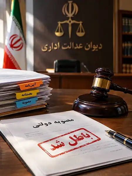 ابطال مصوبات در دیوان عدالت اداری⚖️ مشاوره رایگان حقوقی